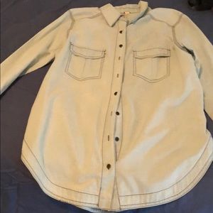 {Free People} Chambray Shirt